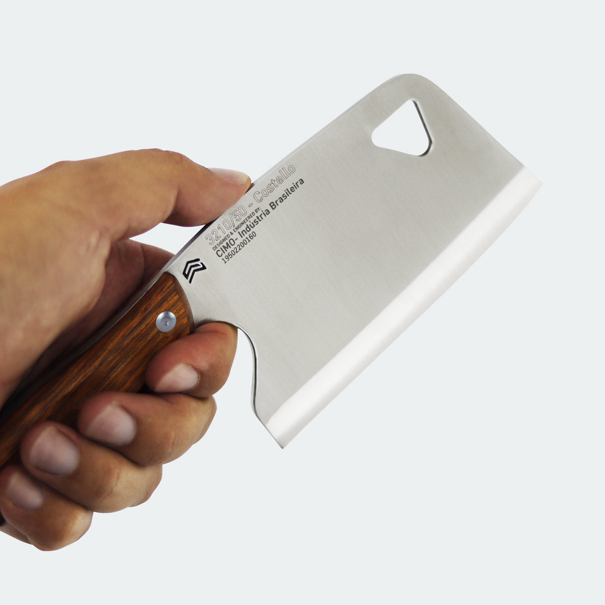 Costello Stainless Steel Cleaver with Wooden Handle - 3210/50