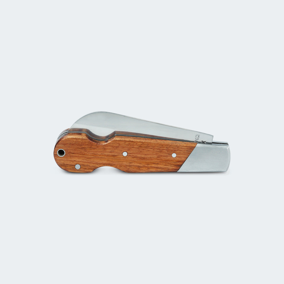 Cimo Stainless Steel Wood Handle Pocket Knife with Lock - 450/7 SS