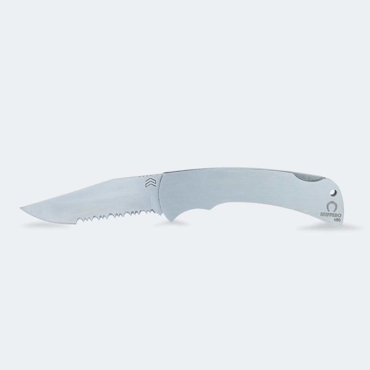 Cimo Huffero 80 Roping Stainless Steel Pocket Knife with Clip - H80R