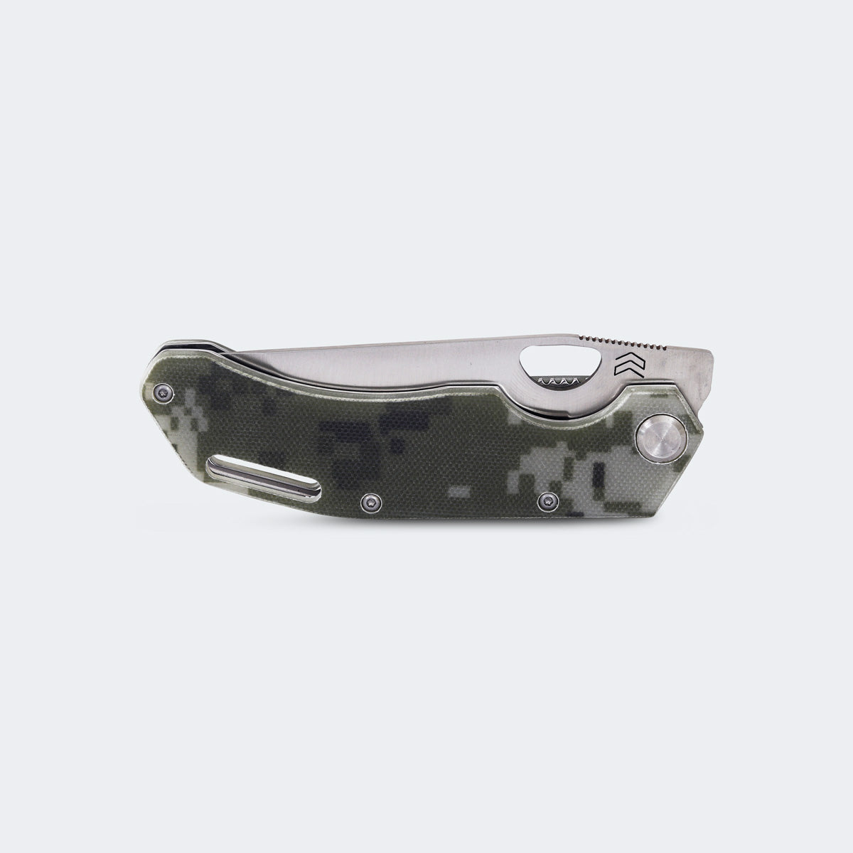Cimo Komodo Tanto Stainless Steel Knife with G10 Handle and Clip - K85T-G10
