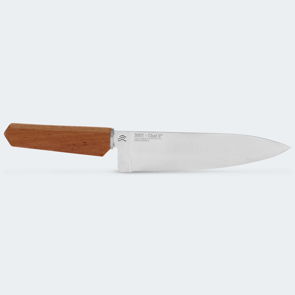 Cimo Oiti Chef Knife 8” Stainless Steel with Wooden Handle – 3001/8