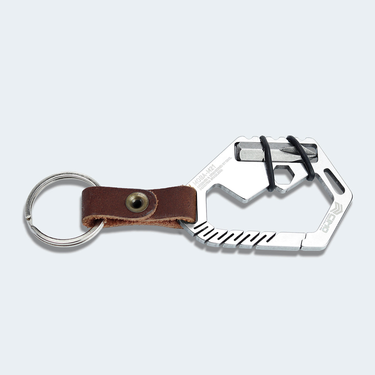 Carabiner Holder Cimo Moba 21 Stainless Steel Philips Bits