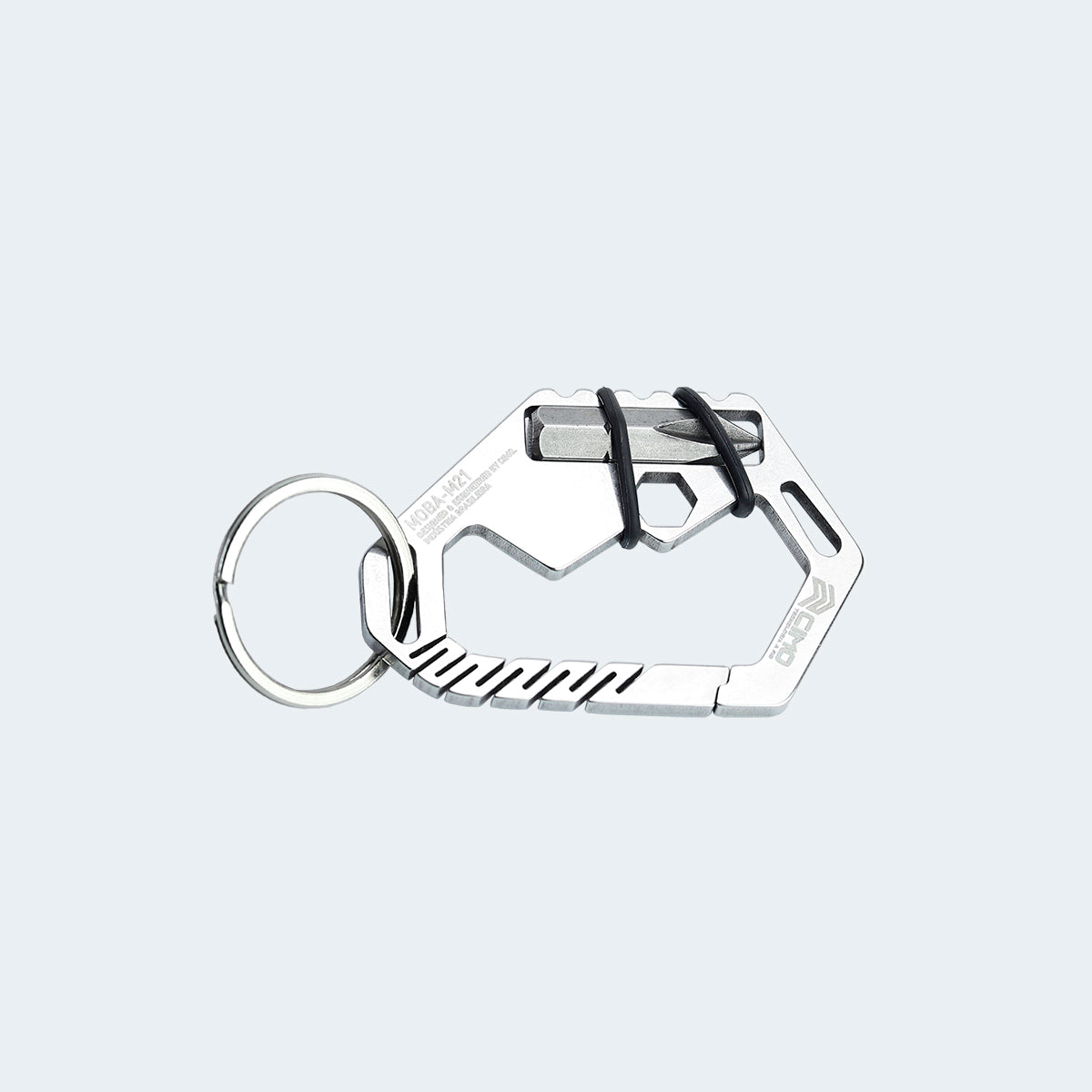 Carabiner Holder Cimo Moba 21 Stainless Steel Philips Bits