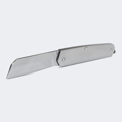 Cimo Stainless Steel Knife with Stainless Steel Handle and Clip - 59/3 CLIP