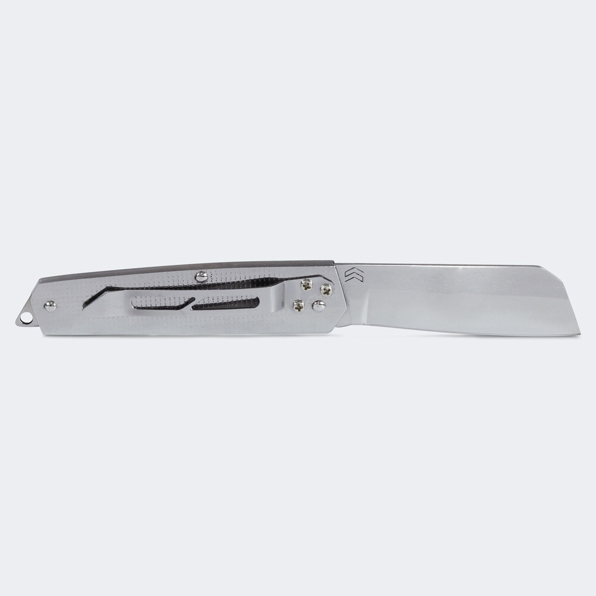 Cimo Stainless Steel Knife with Stainless Steel Handle and Clip - 59/3 CLIP