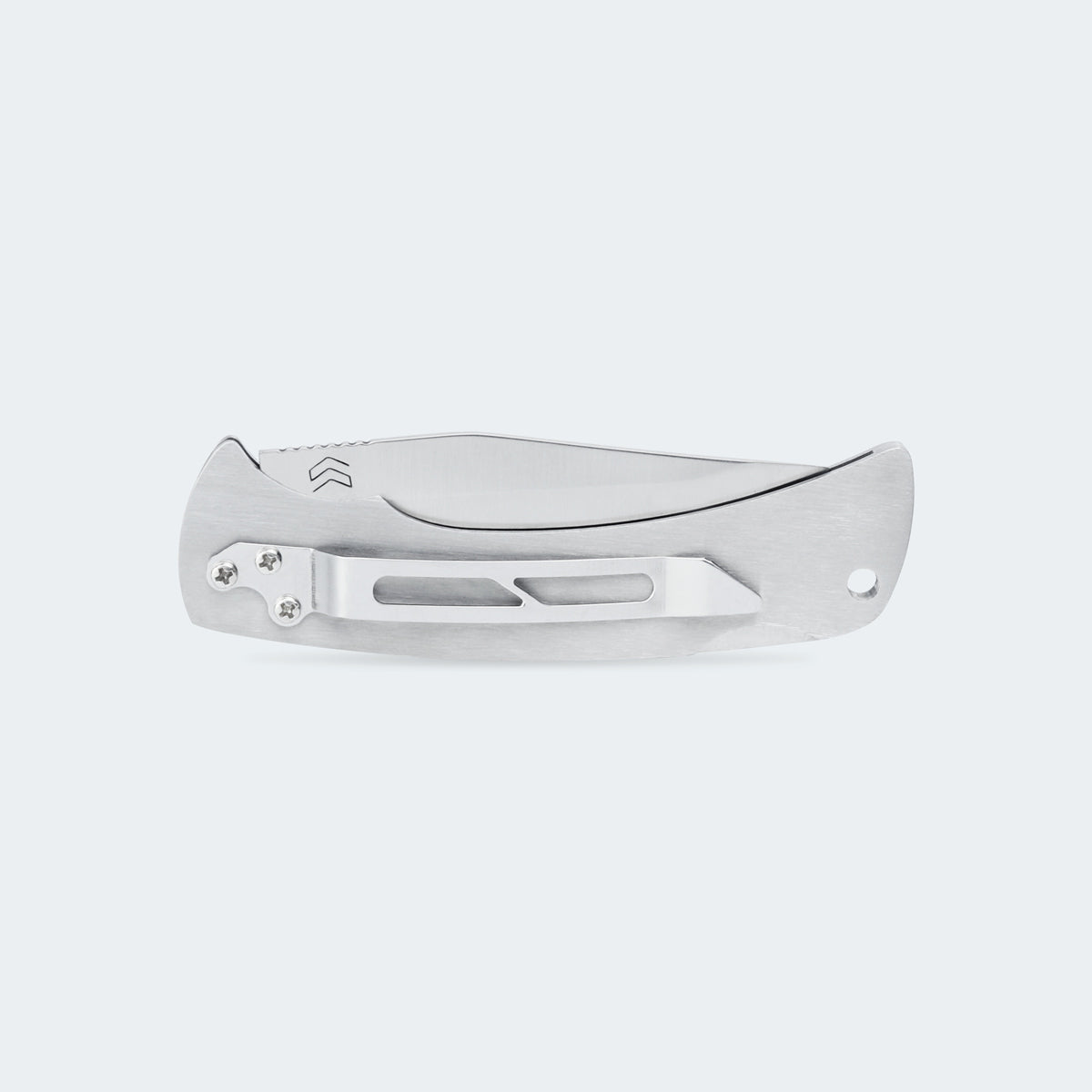 Cimo Huffero 80 Stainless Steel Pocket Knife with Clip - H80