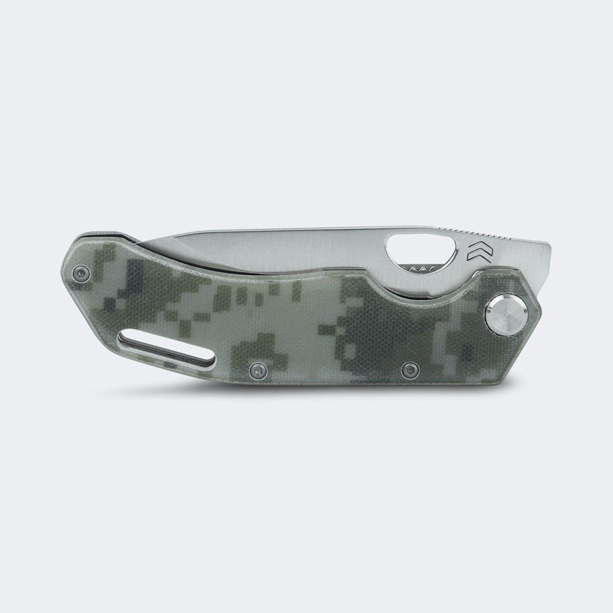 Cimo Komodo Stainless Steel G10 Handle Pocket Knife with Clip - K85-G10