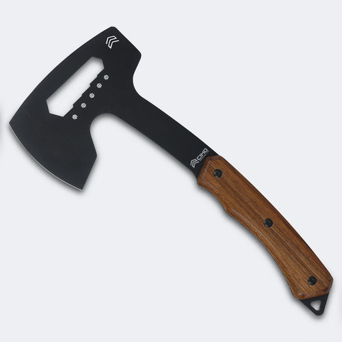 Cimo Ax Carbon Fiber 90mm Black Wood Handle with Sheath - 4001/90 MAD-PT