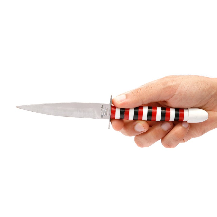 Cimo Carbon Steel Knife with Acetate Handle and Sheath - 1620/4 C/B